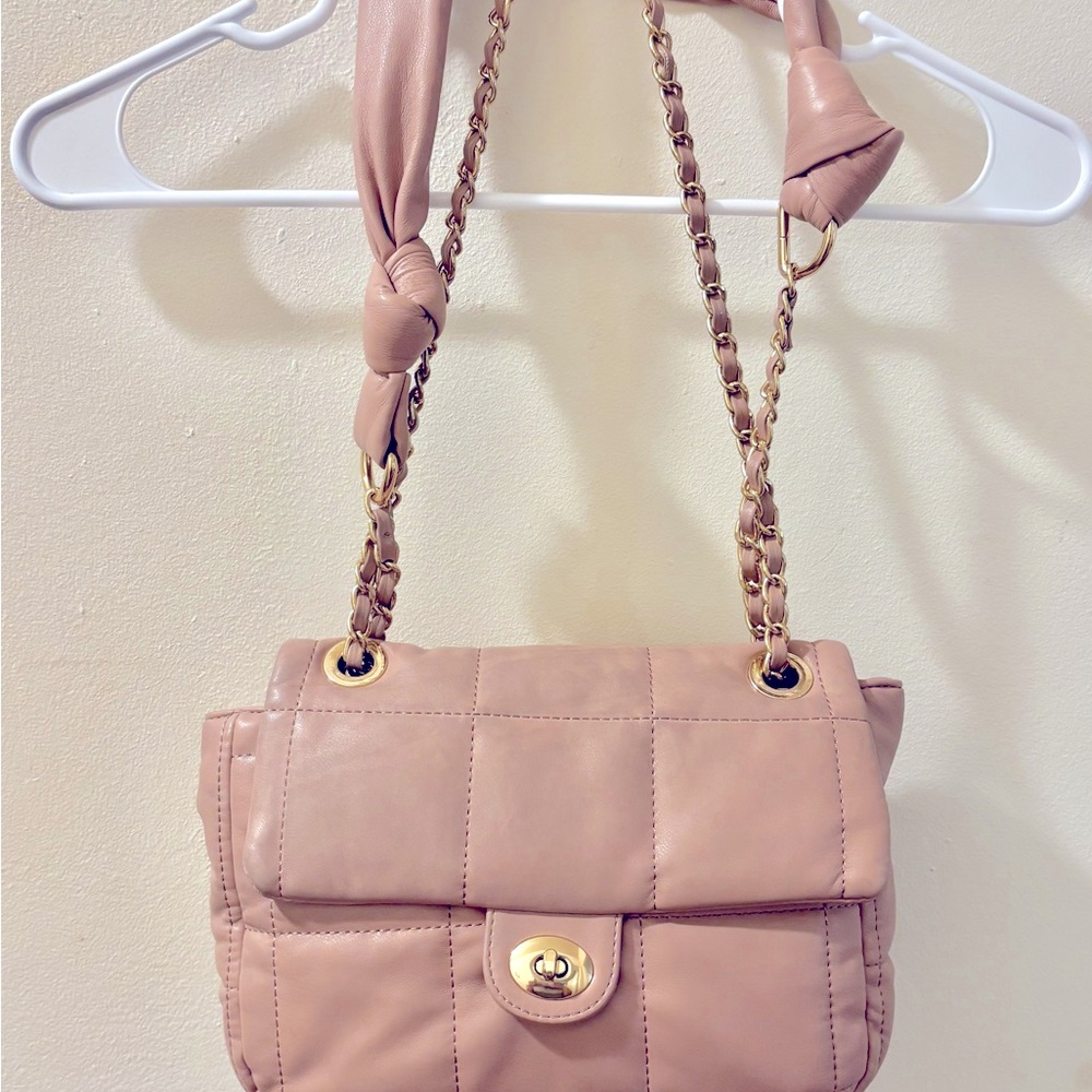 Like a Dream Pink Quilted Summer Mini Crossbody